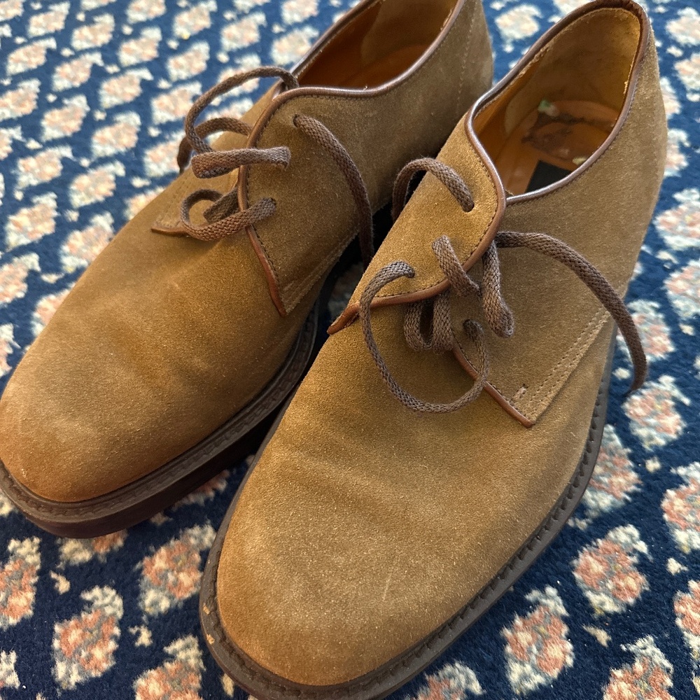 Men’s To Boot New York Brown Derby Shoes size 8